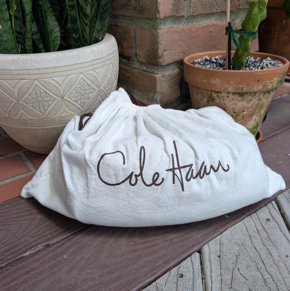 Vintage Cole Haan Village Green Purse Shoulder Bag Hobo 90's Y2K - Picture 15 of 15